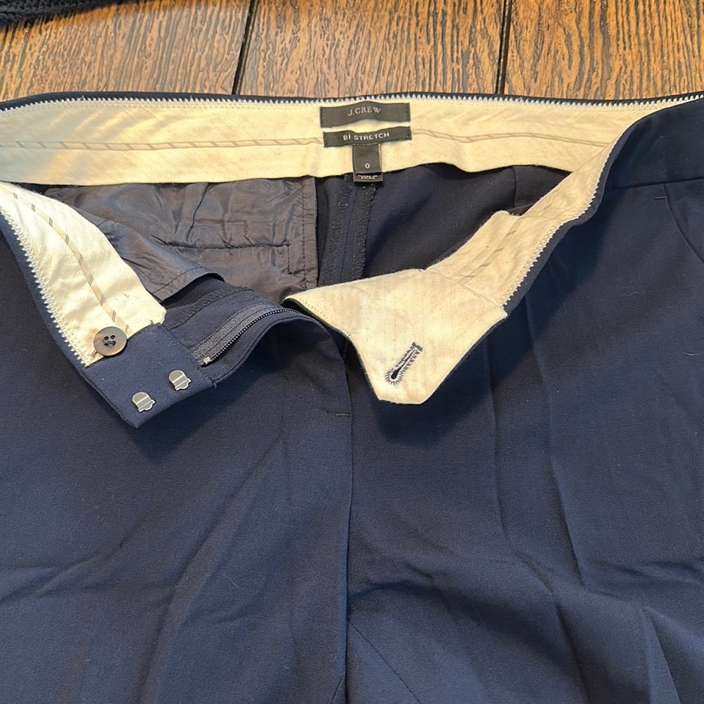 J Crew suit pants